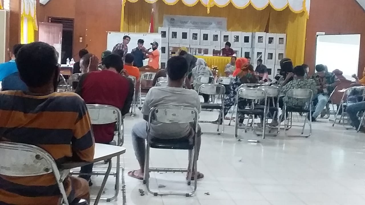 Saksi Paslon Protes, Pleno PPK Kec.Bacan Ricuh