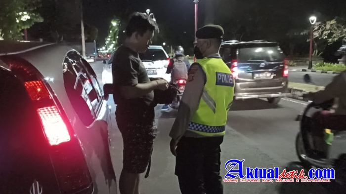 KRYD Malam Polsek Blahbatuh, Upaya Preventif Mendukung Pengamanan KTT G20