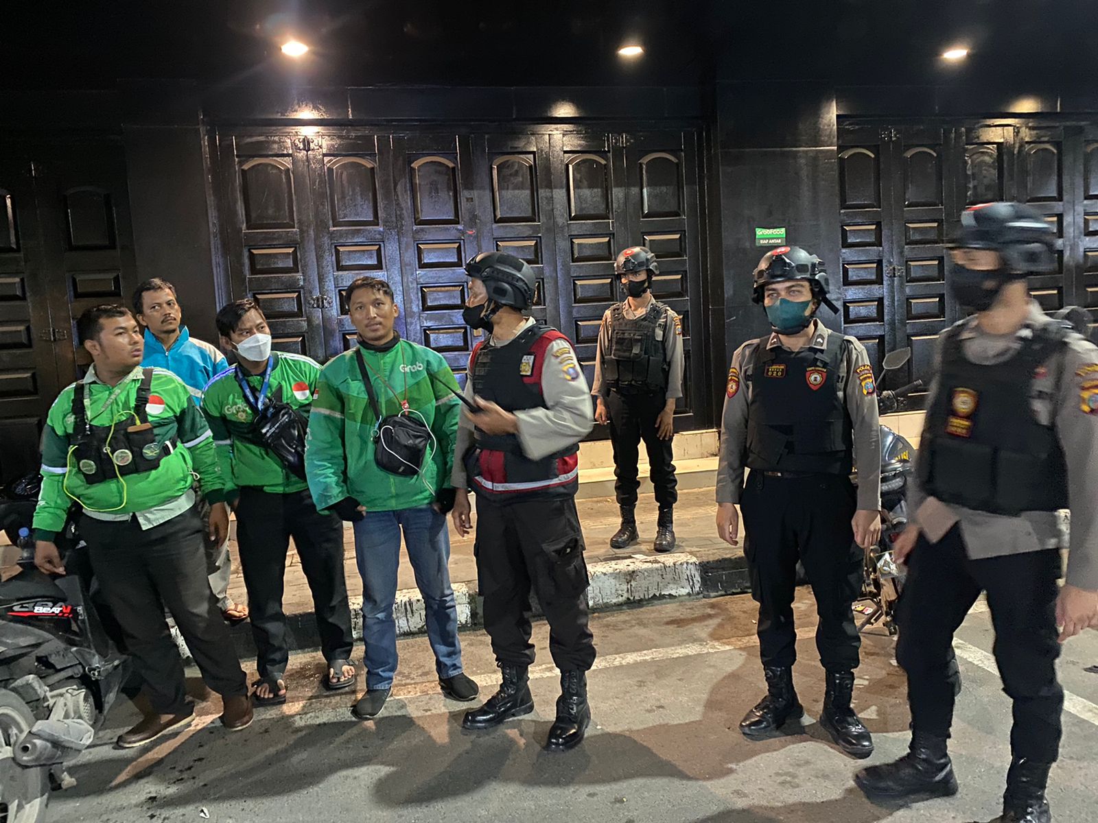 Tim Rajawali Sat Samapta Polrestabes Medan Dan BKO Samapta Poldasu Patroli Dialogis Ke Pangkalan Gra