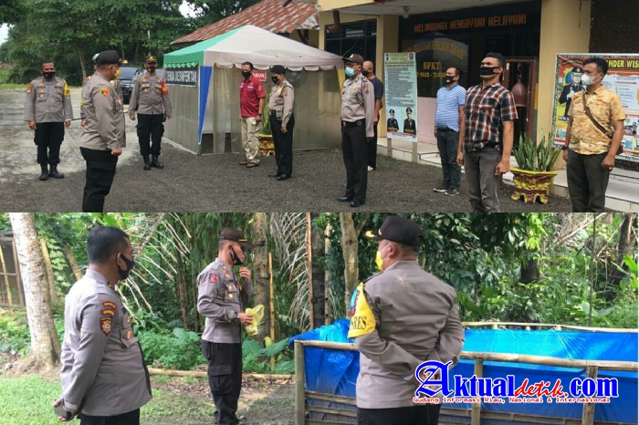 Kunjungan Kapolres Simalungun, di Polsek Bangun Tekankan Netralitas Dalam..