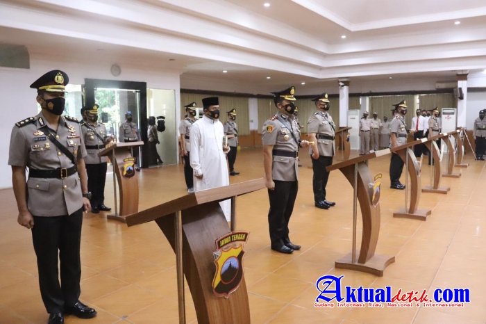 Sertijab 7 Kapolres Baru Di Wilayah Hukum Polda Jateng