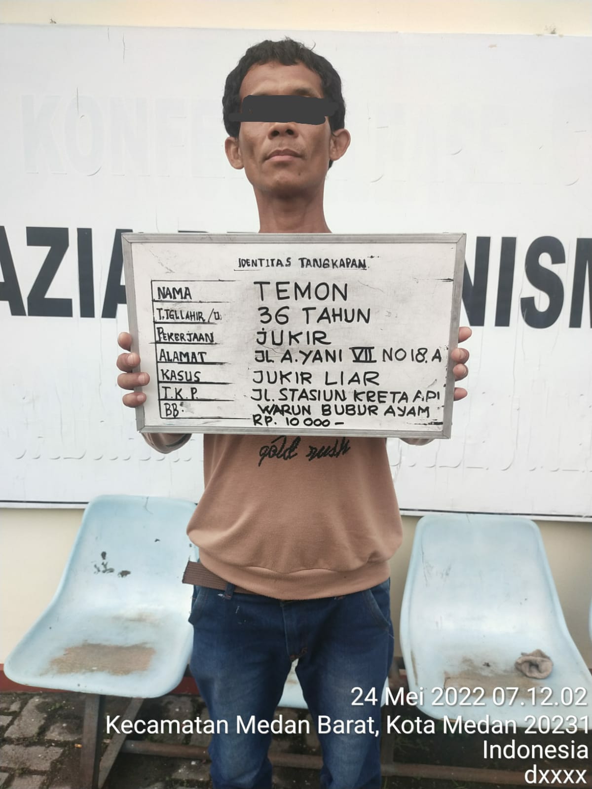 Patroli Sat Samapta Polrestabes Medan Amankan Temon Terkait Dumas