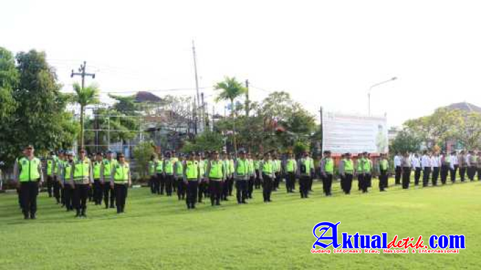 Polresta Denpasar Terjunkan 725 Personel Pengamanan saat Malam Pengerupukan