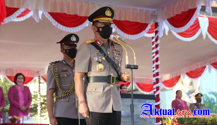 Kapolda Bali Pimpin Upacara Pembukaan Diktukba Polri TA.2021