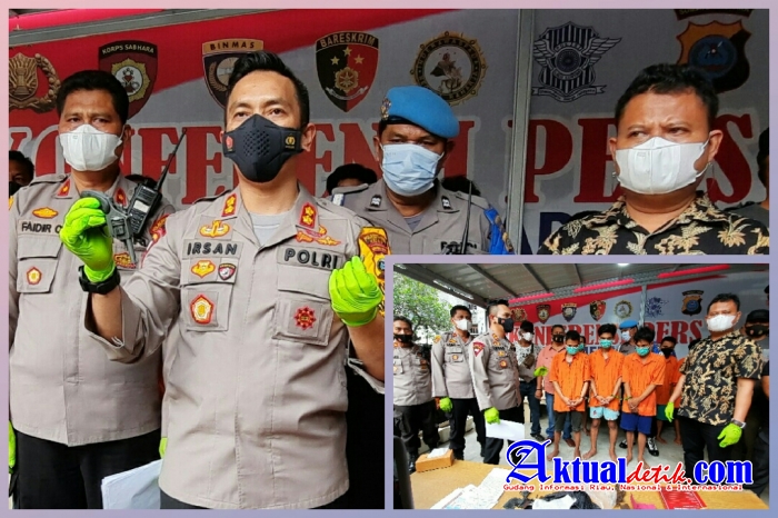 Polsek Medan Area Gulung Sindikat Pencurian di Ruko Asia Mega Mas