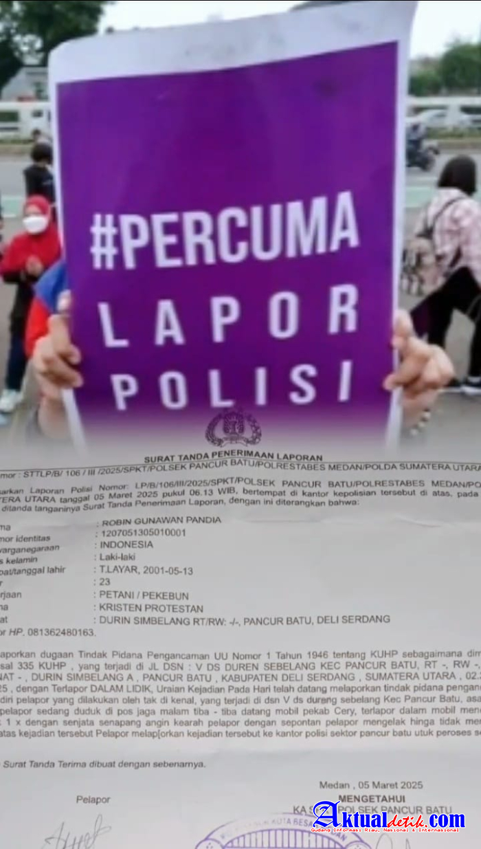9 Bulan Berjalan, Polsek Pancur Batu Tak Mampu Menangkap Penembak Agus Ginting DKK