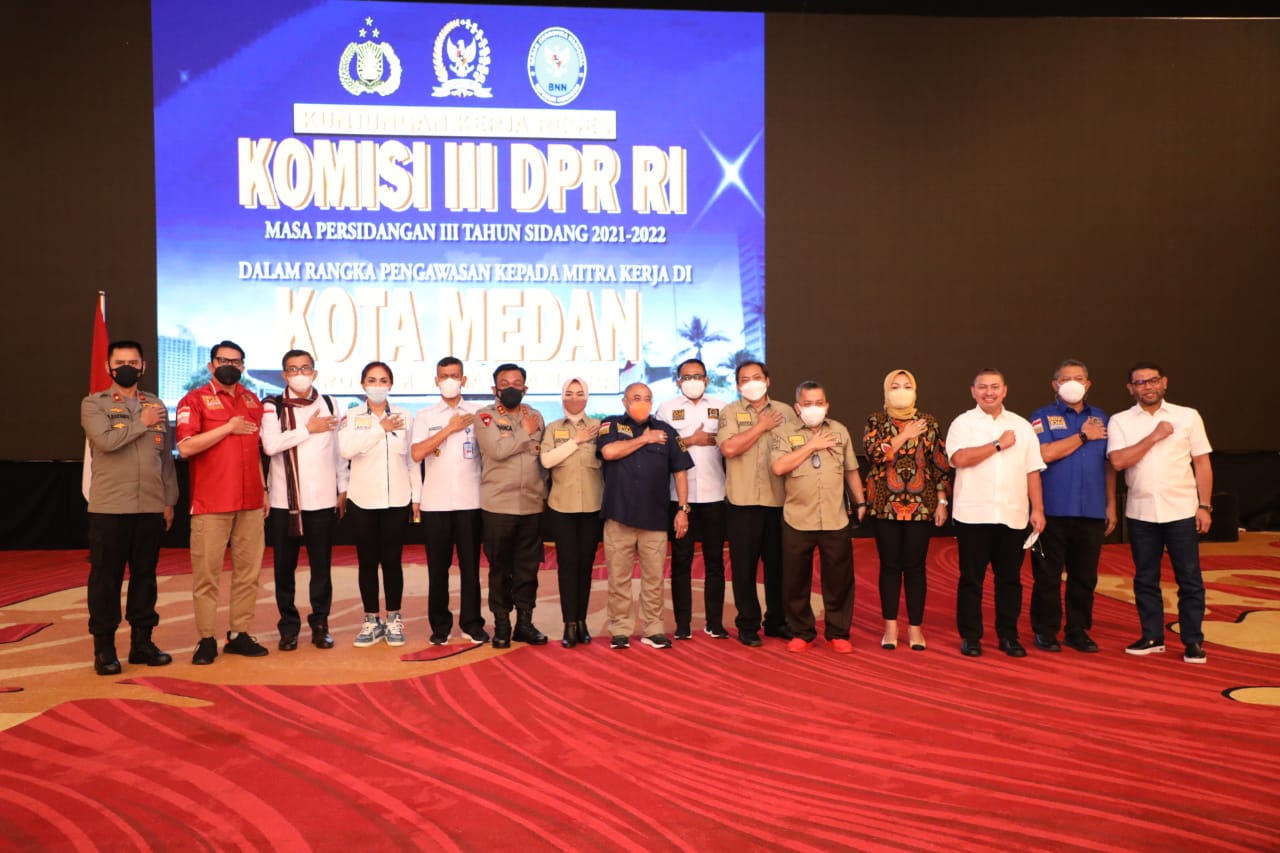Komisi III DPR RI Apresiasi Polda Sumut Jalankan Program Presisi