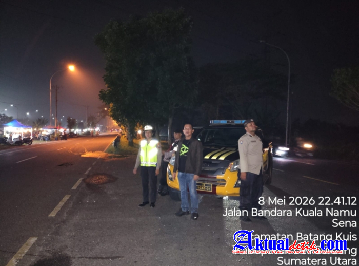 Cegah Kriminalitas Dimalam Hari, Polresta Deli Serdang Gencarkan Patroli Hingga Pagi Hari