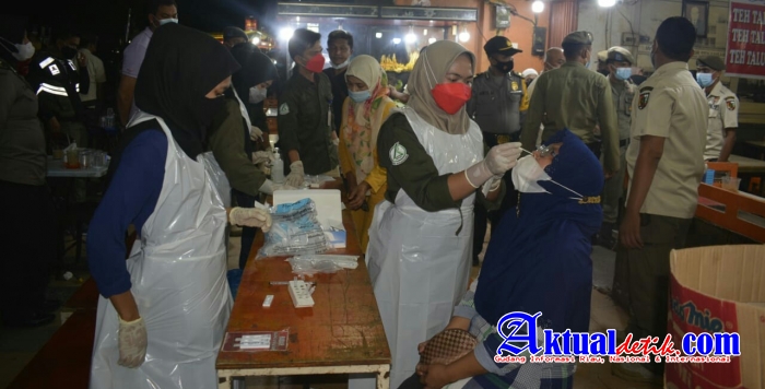 Pada Saat Patroli Pantau Situasi Dijumpai Adanya Pemuda Yang Reaktif Covid-19
