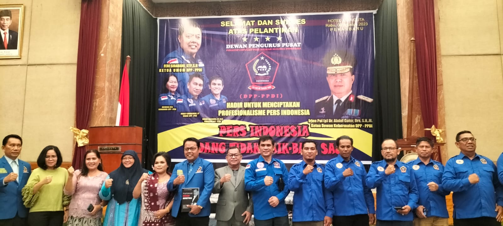 Ketua Umum DPP-PPDI, Mengajak Seluruh Wartawan Daerah Berjuang Menentukan Nasib