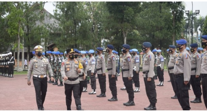 Polda Sumut Turunkan 3.562 Amankan Peringatan Kenaikan Isa Almasih Personel Gabungan.