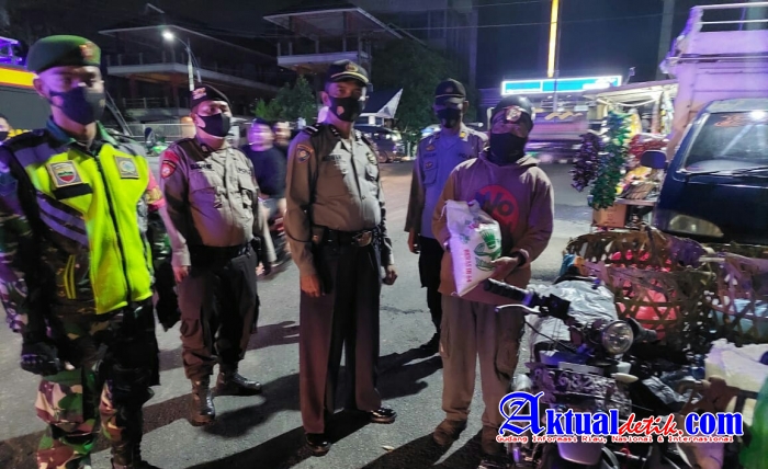 Polres Pematangsiantar Patroli Gabungan Tni-Polri Skala Besar Secara Persuasif dan Simpatik