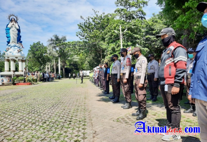 Kapolres Semarang Pimpin Apel Satgas Pariwisata Jelang Nataru 