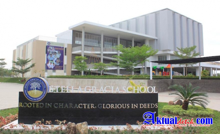 Siswa SD Terjatuh Disekolah Stella Gracia School Pekanbaru, Gigi Patah, Tidak Ada Tindakan Serius