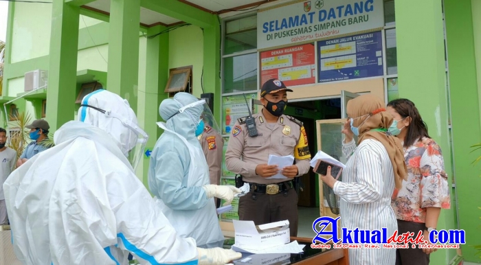 Kunjungi 2 Puskesmas, Kapolda : Saya Ingin Pastikan Semua Berkolaborasi Tangani Covid-19