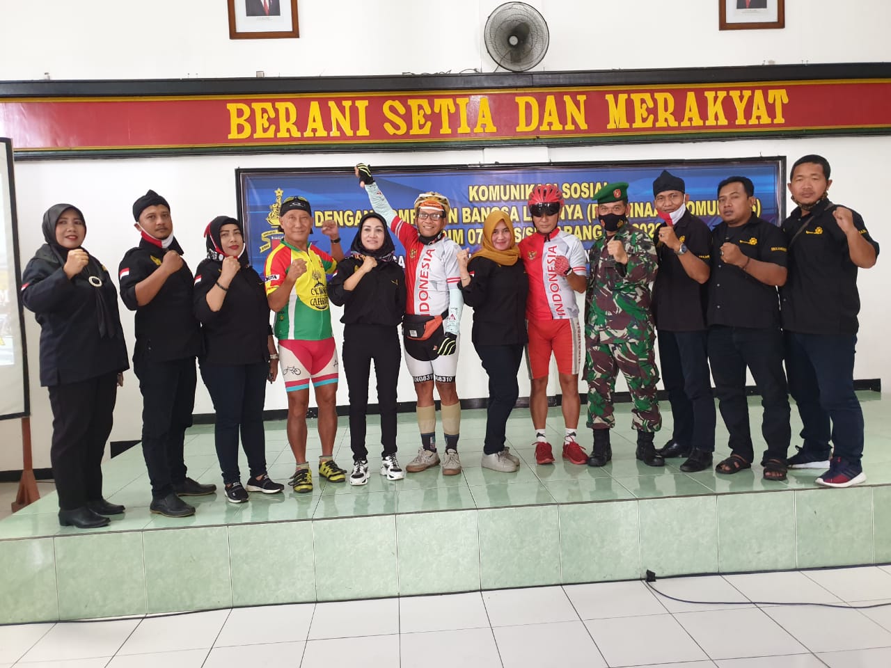 Kodim 0733 BS/Semarang Gelar Komsos Dengan Komunitas Bangsa