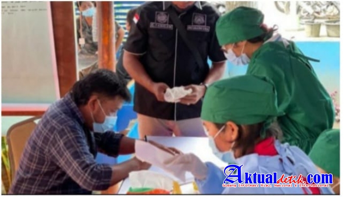 Direktorat Narkoba Poldasu Laksanakan Test Urine Terhadap Pengemudi Angkutan Darat