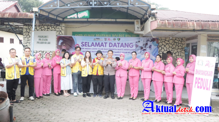 Polres Binjai dan Lions Club Bantu Masyarakat, Gelar Operasi Katarak Gratis Sambut HKGB Ke-74