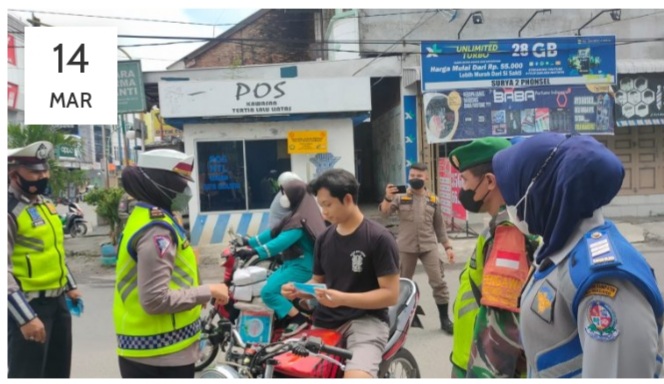 Ops Keselamatan Toba 2022, Personil Polresta Deli Serdang Vaksinasi Massal Kepada Masyarakat