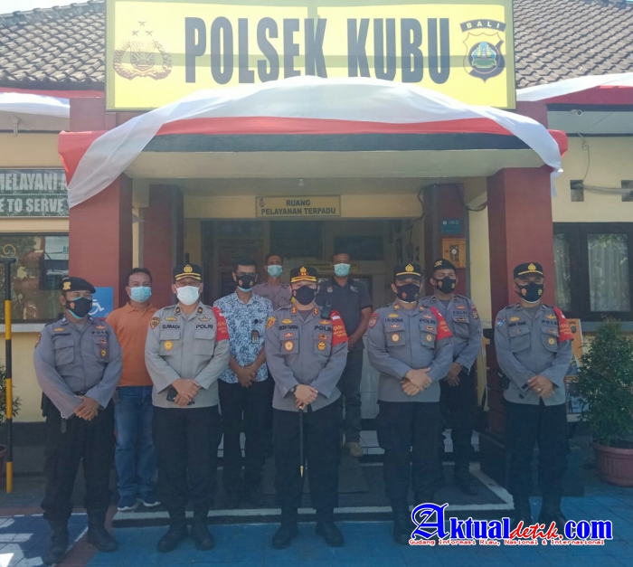 Kapolres Karangasem Melaksanakan Kunjungan Kerja Ke Polsek Jajaran