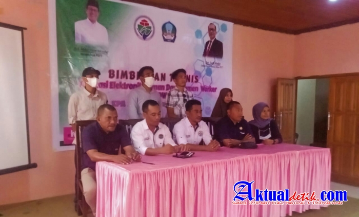 Bimbingan Teknis Aplikasi e-HDW Sekecamatan Bacan Kab.Halsel