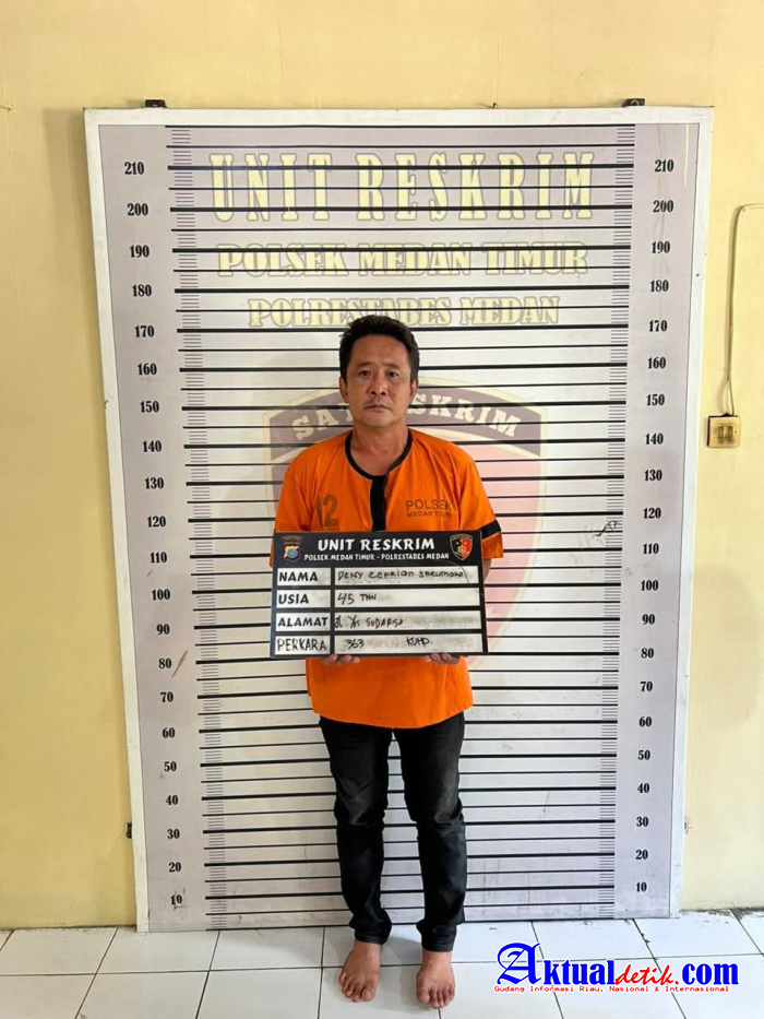 Personil Reskrim Polsek Medan Timur Ringkus Pelaku Pencuri Sepeda Motor