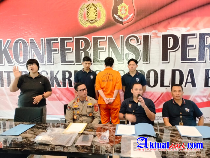 Polda Bali Tangkap Residivis Kasus Carding