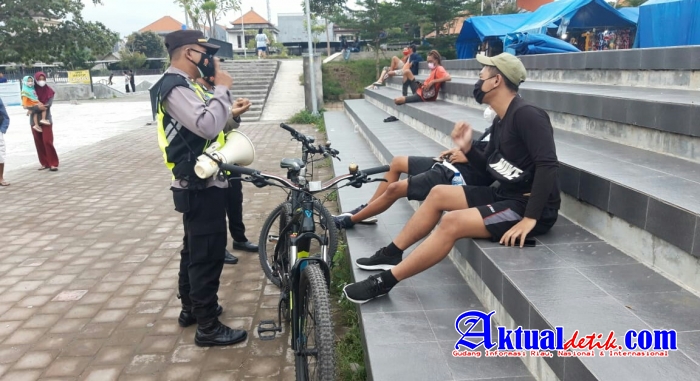 Polres Gianyar Berikan Himbauan Besifat Edukasi Kepada Masyarakat