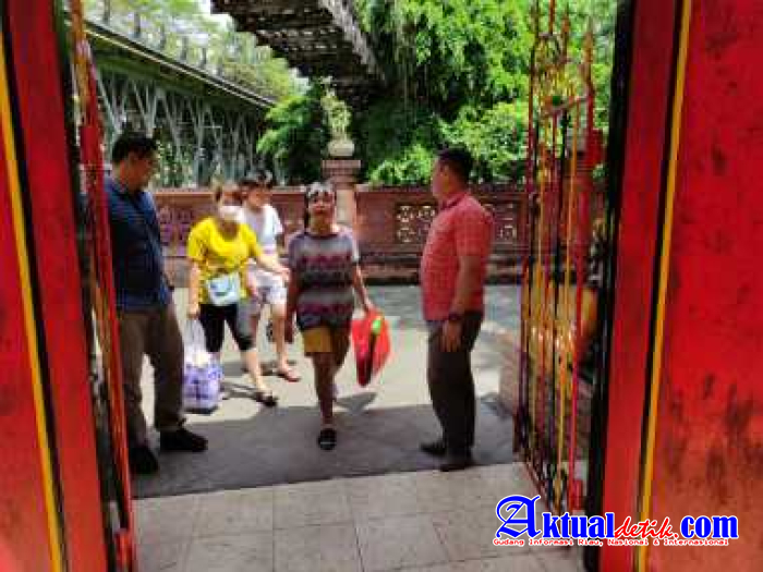 Kapolres Gianyar Monitoring Wilayah, Kunjungi Sejumlah Tempat di Kecamatan Blahbatuh