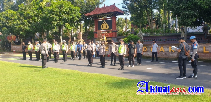 Polres Gianyar Siagakan Personel Antisipasi Kamtibmas Jelang G20
