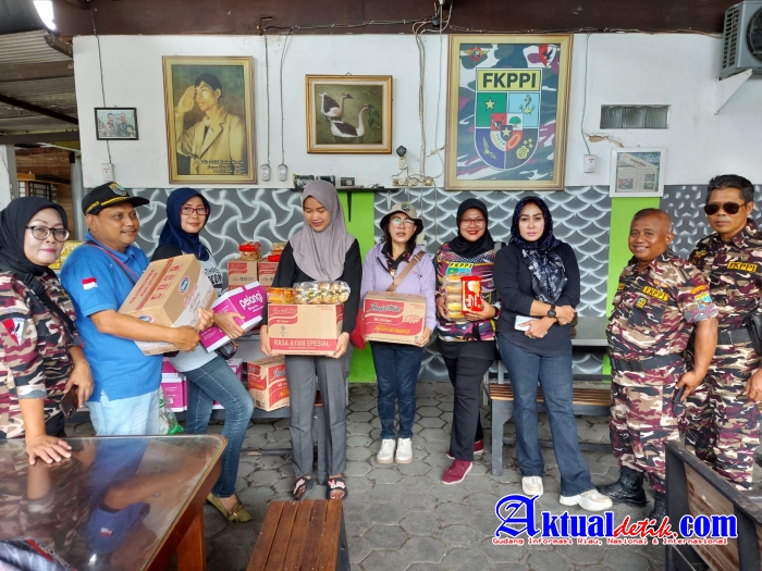 Peduli Banjir Semarang, PC 1133 FKPPI Kota Semarang Salurkan Bantuan