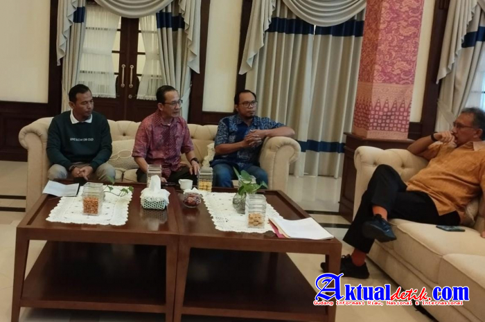 Komisioner KI Babel Temui Pj Gubernur Ini Tanggapan Ridwan Djamalludin