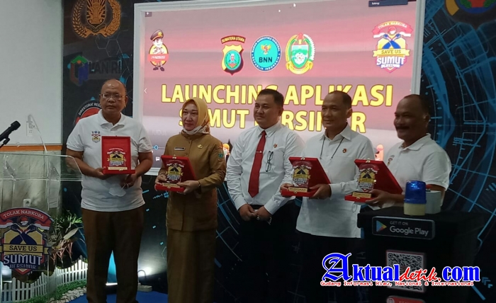 Polda Sumut Luncur Aplikasi Sumut Bersinar