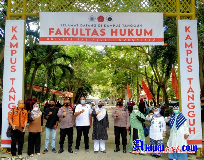 Kapolda Gorontalo Beri Apresiasi Kampus Tangguh yang di Inisiasi Oleh FK Hukum UNG