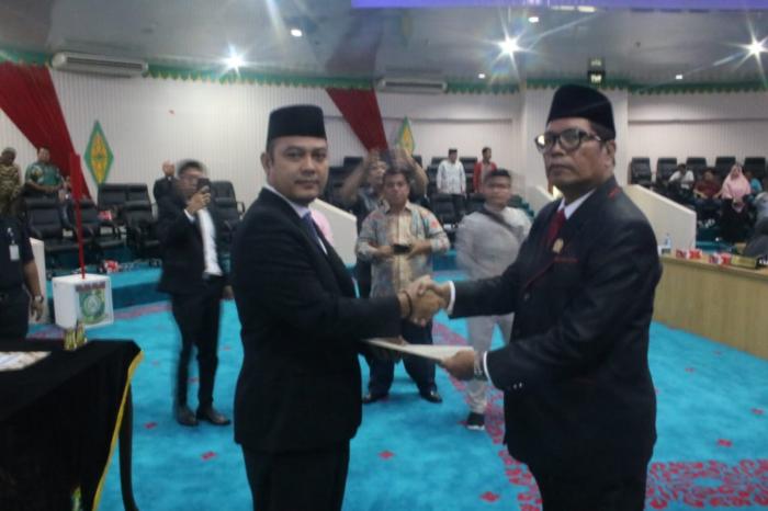 Morlan Simanjuntak Dilantik Menjadi Anggota DPRD Kampar 2019-2024