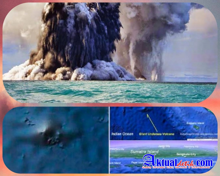 Mengerikan, Ahli Temukan Gunung Api di Kedalaman 1.200 Meter Laut Bengkulu