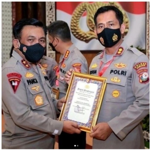 Mantap Dibawah Kepemimpinan Kapolres Samosir Humas Polres Samosir Dapat Penghargaan Dalam pemberitan