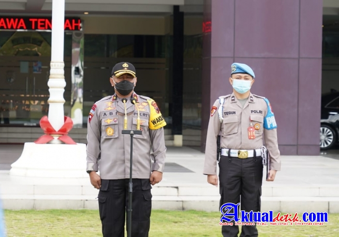 Wakapolda Jateng : Pastikan Personel Pengamanan Pilkada Sehat