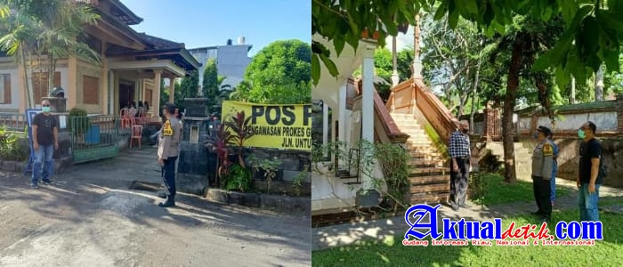 Melalui Patroli Kewilayahan, Personil Polsek Karangasem Giat Pengamanan Ibadah Minggu Umat Kristiani
