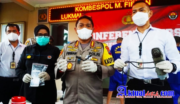 Polresta Banyumas Tangkap Pelaku Curanmor dan Penadahnya