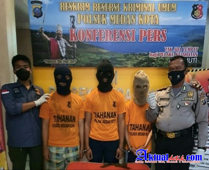Bawa Ekstasi, Tiga Pria Terjaring Operasi Yustisi