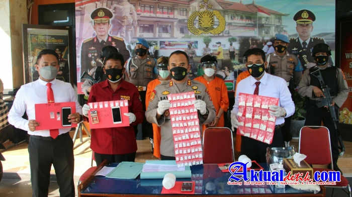 Polres Gianyar Ungkap Kasus Narkoba, Ribuan Pil Koplo Diamankan