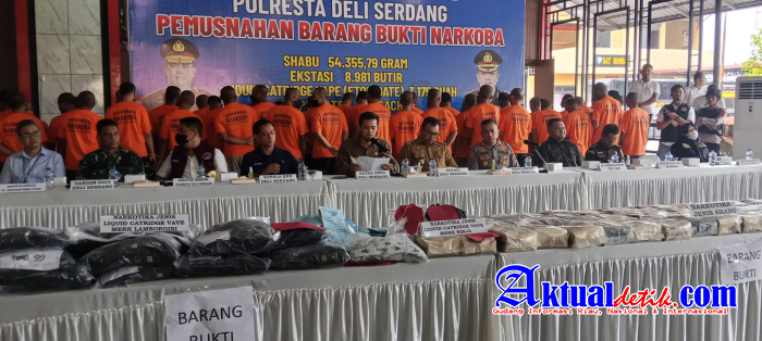 Perang Melawan Narkoba Memanas, Polresta Deli Serdang Tegaskan Tidak Ada Ruang untuk Bandar