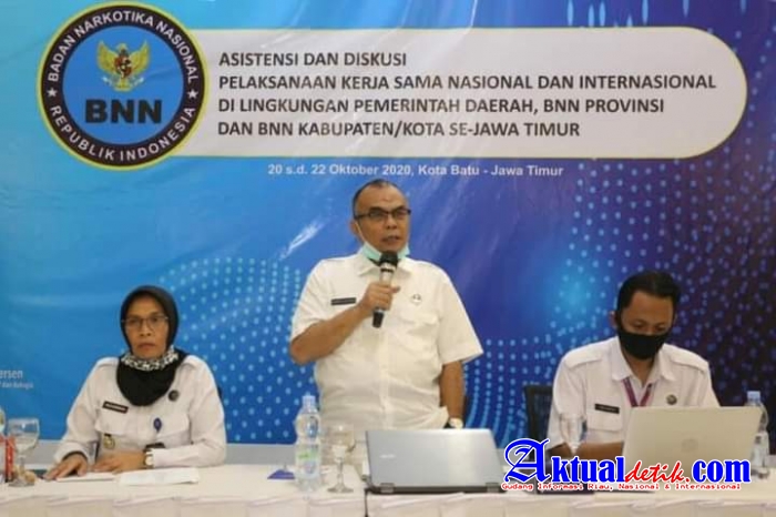 BNN RI Gelar Asistensi Dan Diskusi Tentang Kerjasama Dengan Pemprov Jatim