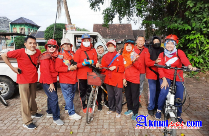 Alumni SMA Negeri 1 Kendal Angkatan 86 Gelar Giat Gowes 2021 