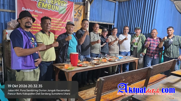 Rumah Aspirasi Maruli Siahaan Perkuat Silaturahmi Dan Konsolidasi Tim Di Kecamatan Pancur Batu