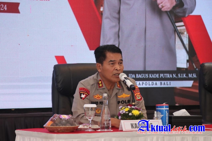 Kunker ke Polres Karangasem, Kapolda Bali Tekankan Kesiapan Pengamanan Pilkada 2024