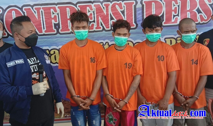 Komplotan Spesialis Curanmor Digulung Tim Scorpion Satreskrim Polres Sergai