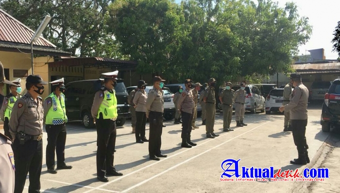 Disiplinkan Warga Patuhi Prokes, Polsek Medan Helvetia Gelar Ops Yustisi