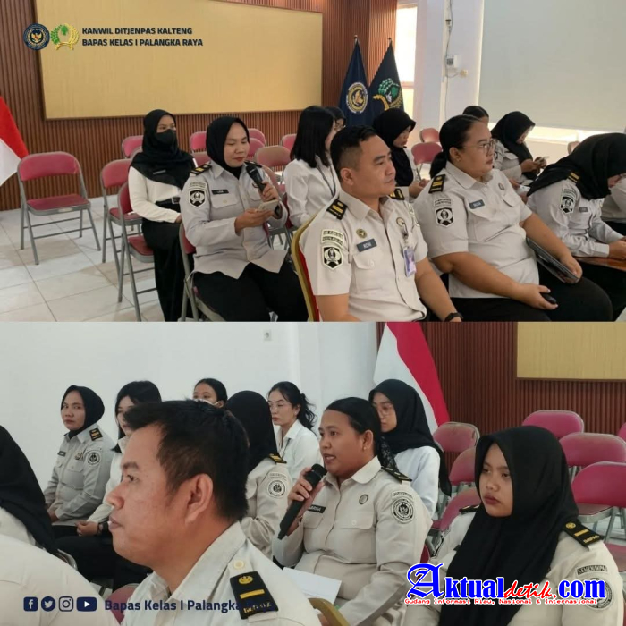 Bapas Palangka Raya kembali melaksanakan Sidang Tim Pengamat Pemasyarakatan (TPP) Ke 52